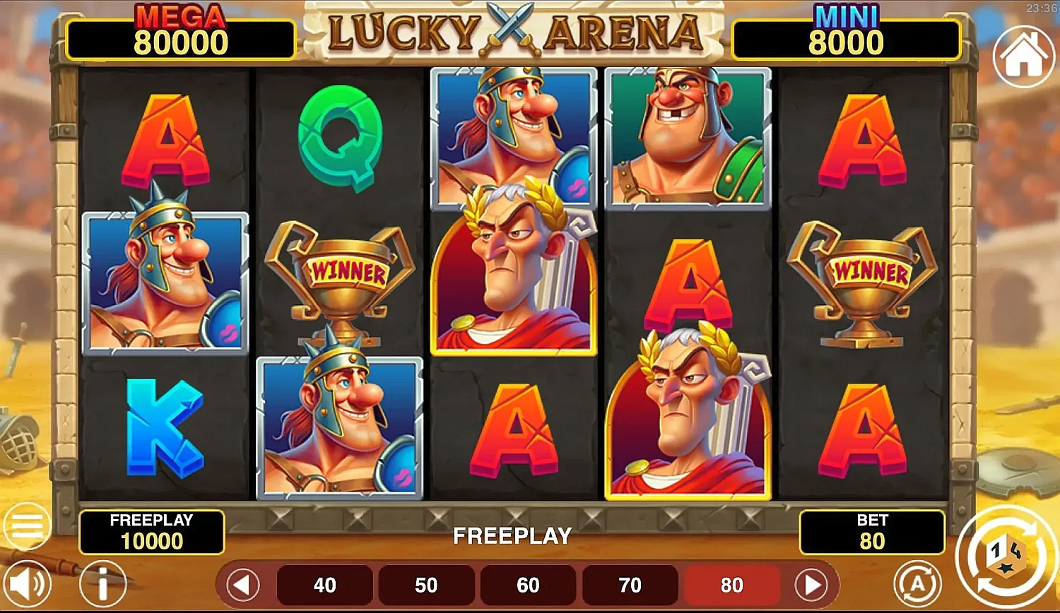 Lucky Arena Hold and win